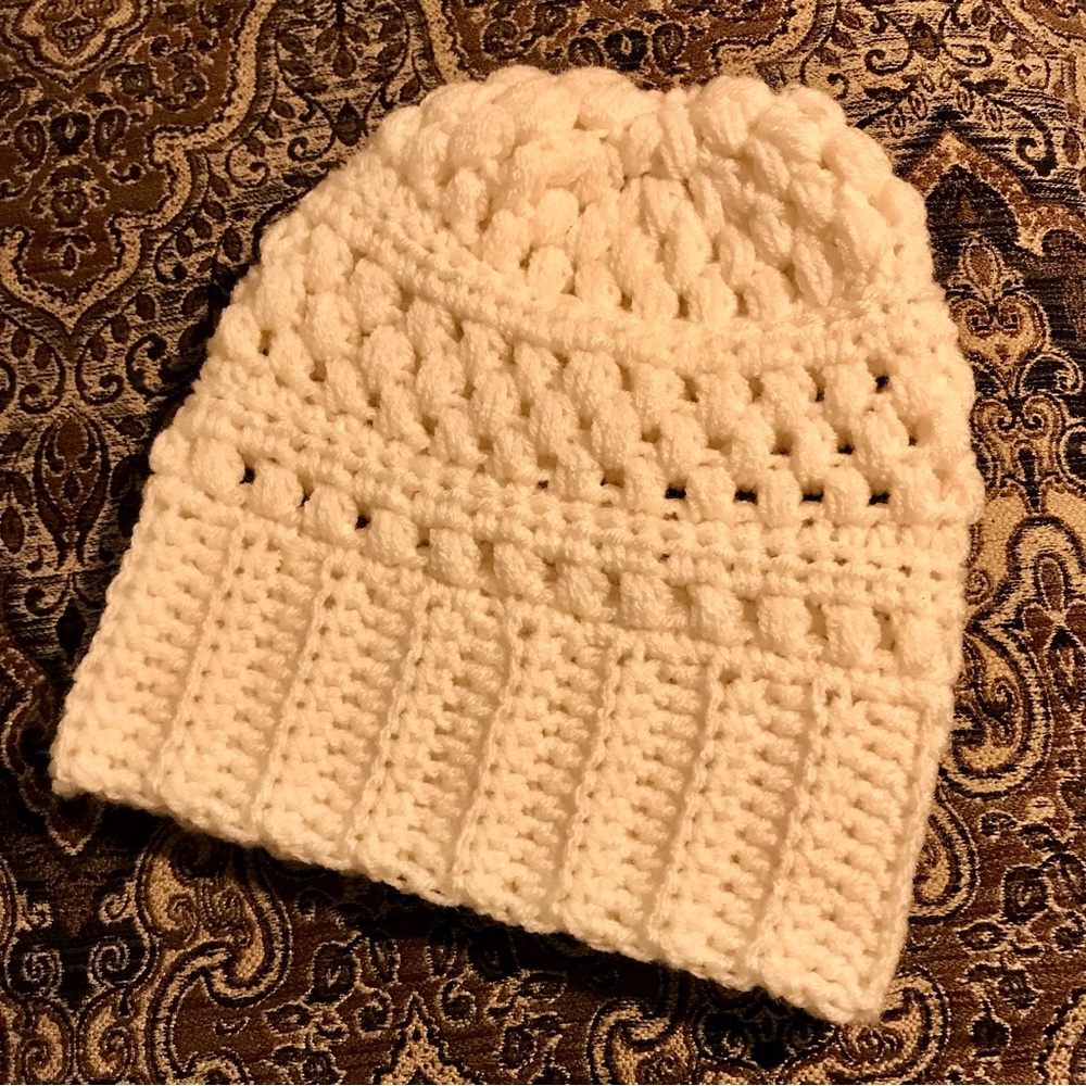 Handmade Crochet Adult Size Beanie